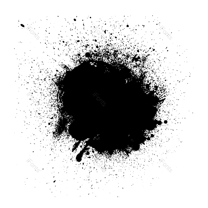 墨迹图片,笔触元素,笔刷PNG,黑色水墨免抠素材